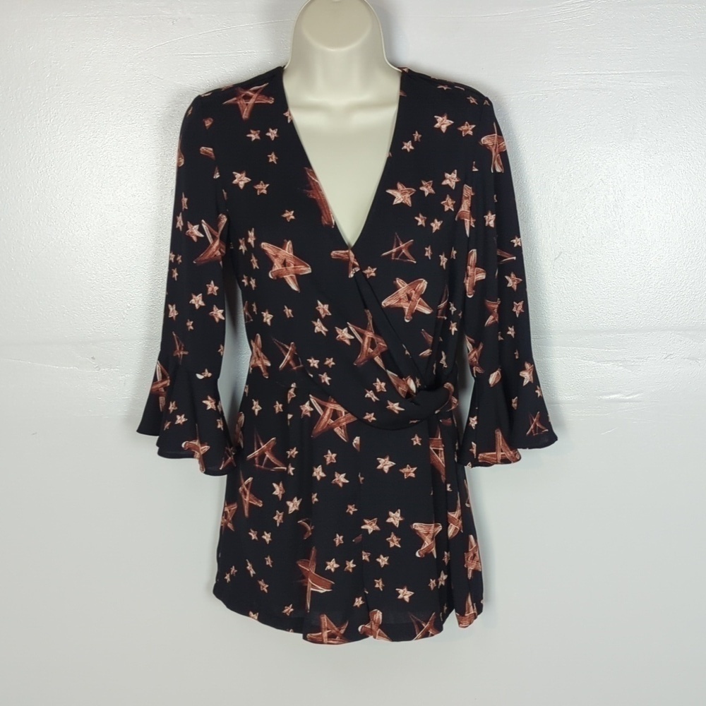 Topshop Star Print Romper